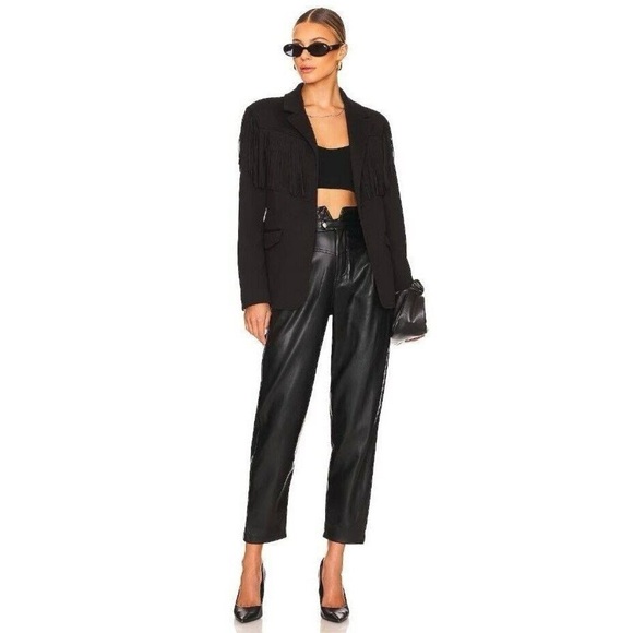 BlankNYC Vegan Leather Pant in Suspicious Mind - Picture 8 of 8